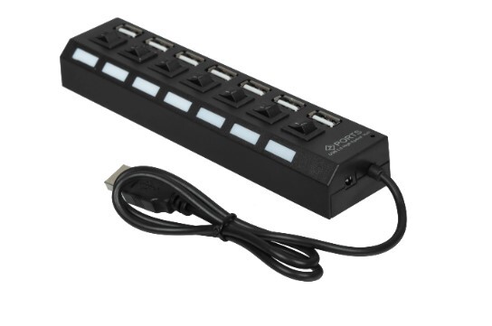 Концентратор Gembird UHB-U2P7-02