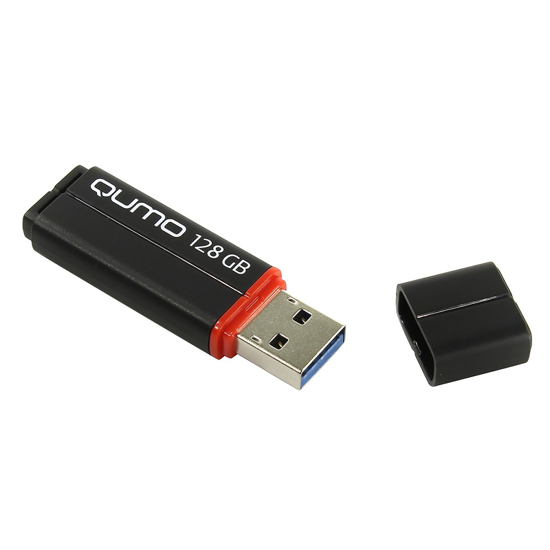 Накопитель USB 128Gb Qumo Speedster Black 3.0
