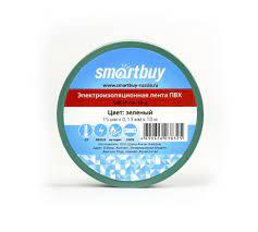 Изолента Smartuy 15x10 зеленая
