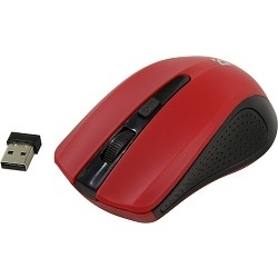 Мышь DEFENDER Accura MM-935 беспр. красный 4 кнопки, 800-1600dpi