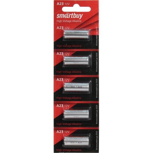 Батарейка Smartbuy A23 5BL 12V 1шт