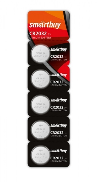 Батарейка Smartbuy CR 2016 5BL 1шт
