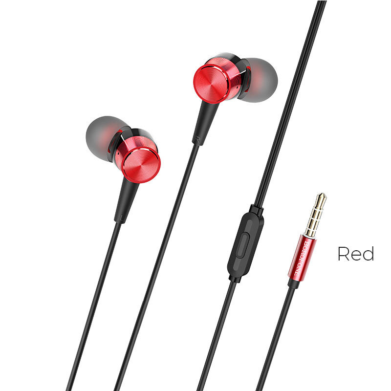 Гарнитура BOROFONE Earphone BM52 красная