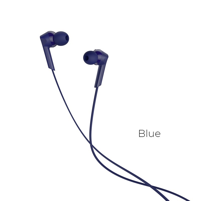 Гарнитура Hoco Earphone M72 синяя (19645) 1/21