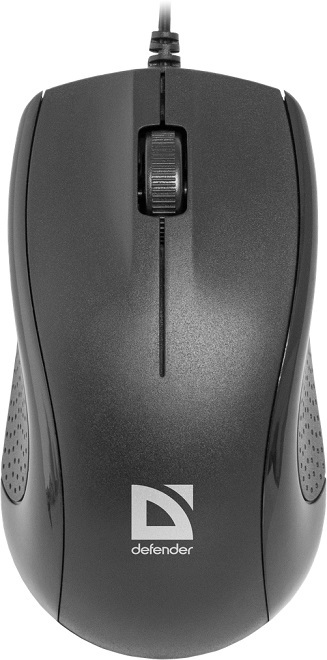 Мышь DEFENDER Optimum MB-160 (черный),USB 3кн+кл