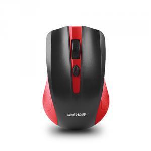 Мышь SmartBuy 352 One оптич. 3 кн, 1600 DPI, USB красно/черная