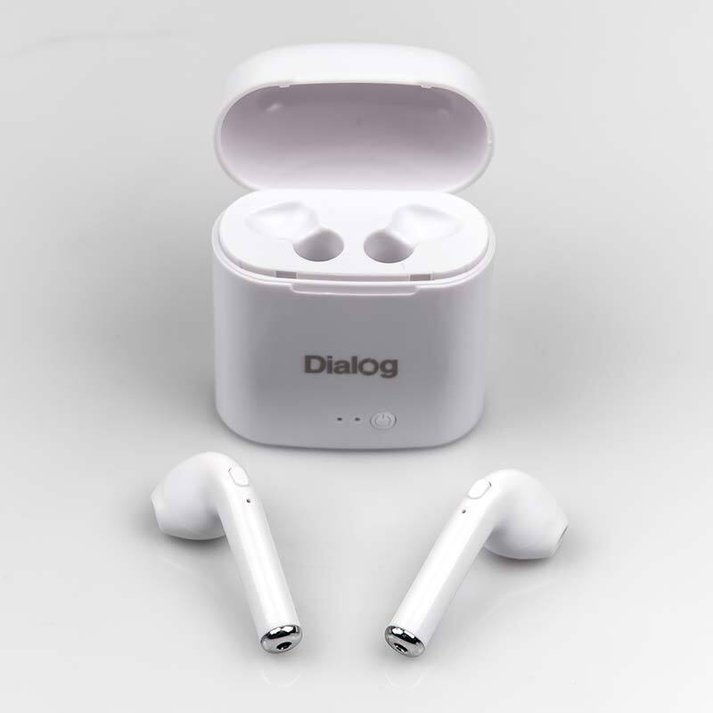 Bluetooth-гарнитура Dialog ES-15BT white (наушники с микрофоном)