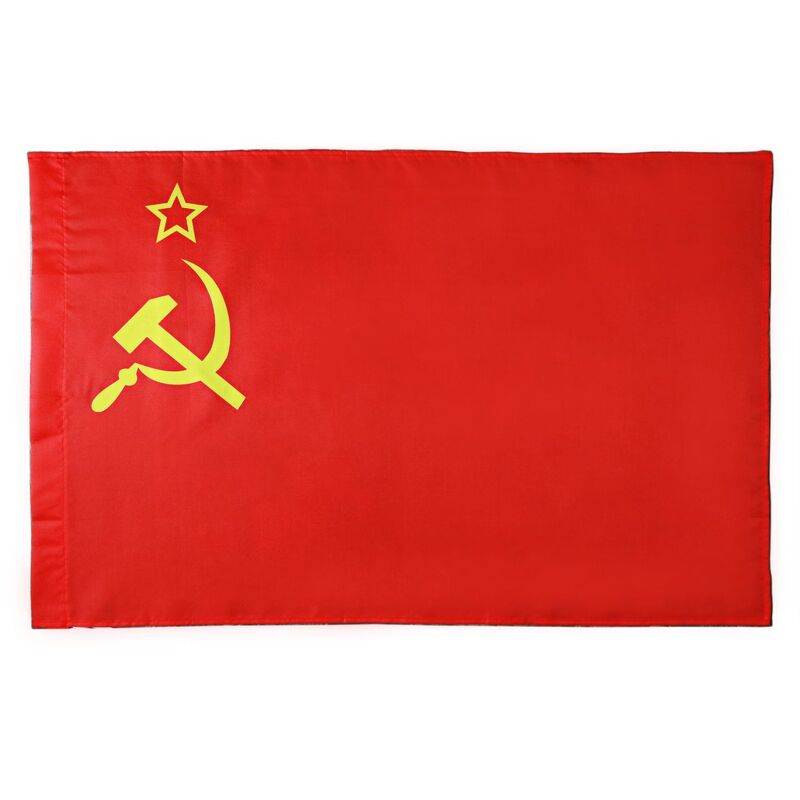 Флаг СССР 60х90 серп и молот