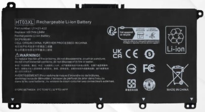 Аккумулятор для ноутбука HP (15 sfq/15-cw/15-DA/15s/15-db/15-dw/15 seq/15 sfq) HT03XL 3470mAh Li-Ion