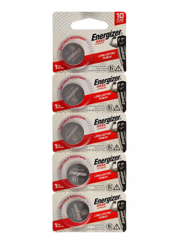 Батарейка Energizer CR2025 BL5 