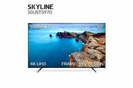 Телевизор Skyline 50UST5970 Smart TV / Frameless DESIGN 50" 4K UHD, черный