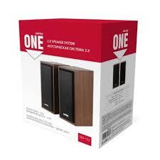Ак.система 2.0 SmartBuy ONE, 6Вт, коричневый