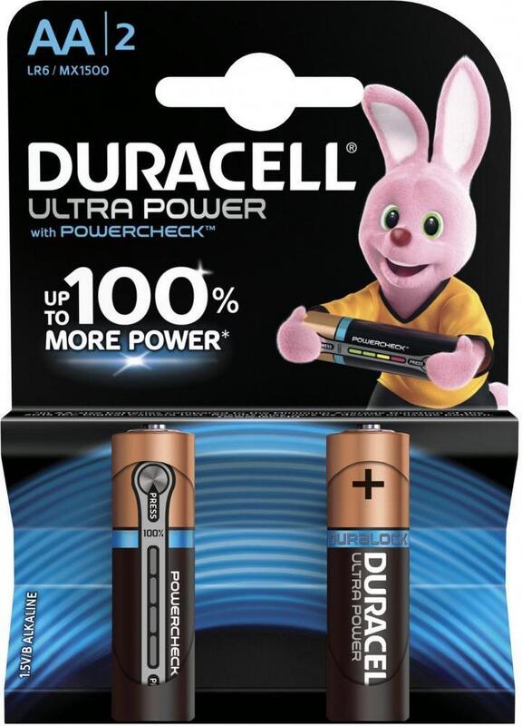 Батарейка Duracell LR6(АА) Ultra Power 2BL