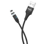 Кабель HOCO для iPhone 5/6 U76 magnetic 1.2м,черный