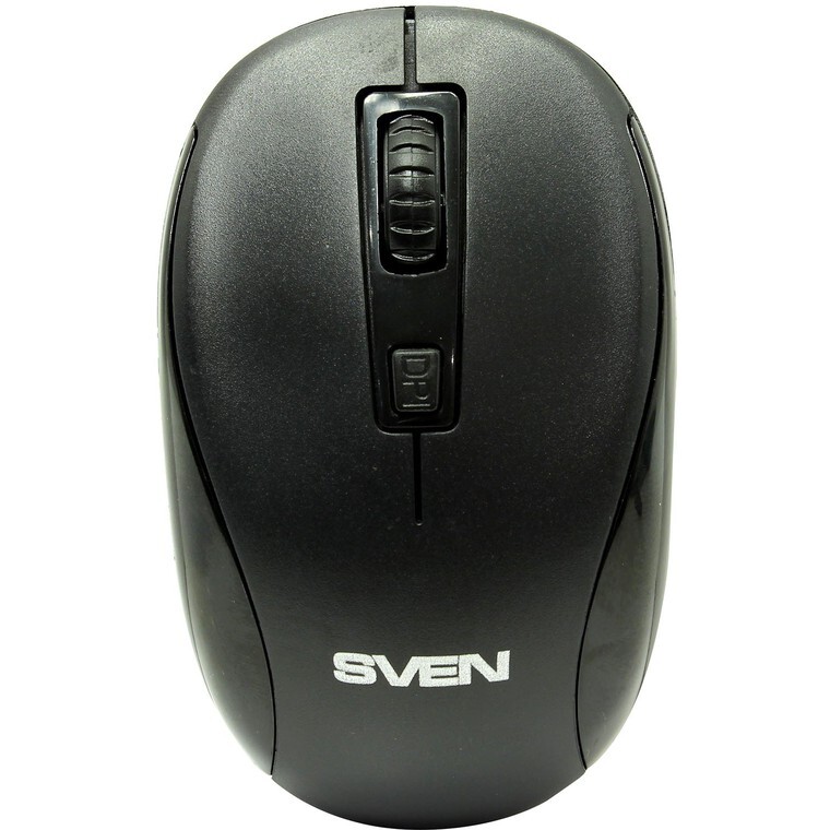 Мышь Sven RX-255W USB, черная беспроводная