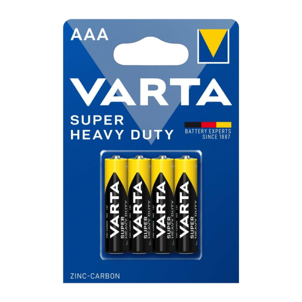 Батарейка Varta SuperLife (Super Heavy Duty) R03 (AAA) BL4