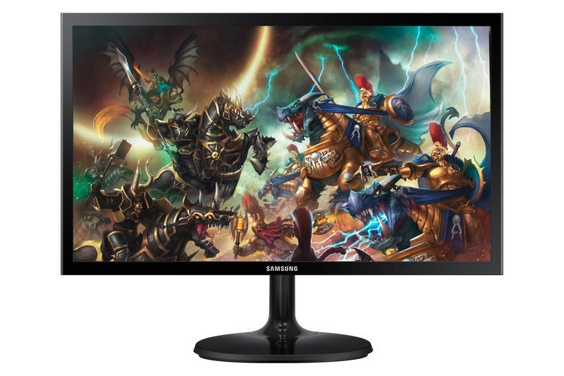 Монитор 24" Samsung S24F350FHI (24",PLS, 1920x1080 (Full HD), 4 мс, AMD FreeSync, 250 кд/м2, 178°/1