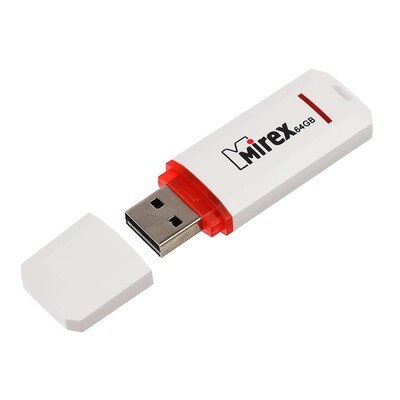 Накопитель USB 64Gb Mirex KNIGHT WHITE