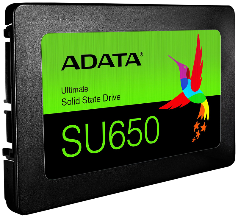 Накопитель SSD 120Gb A-Data Ultimate SU650 (2.5"/SATA3/r520/w320/TLC) (ASU650SS-120GT-R)