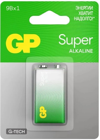 Батарейка GP Super G-Tech 6LR61 BL1 (крона)