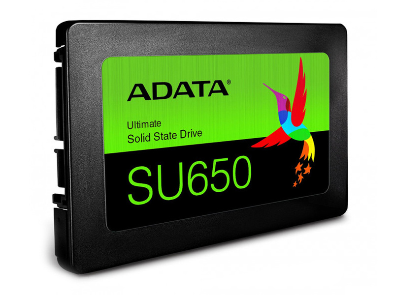 Твердотельный накопитель SSD 2.5" SATA-3 480Gb A-Data SU650 [ASU650SS-480GT-R] QLC 3D NAND (R520/W32