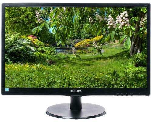 Монитор PHILIPS 223V5LHSB2 (00/01) 21.5", черный
