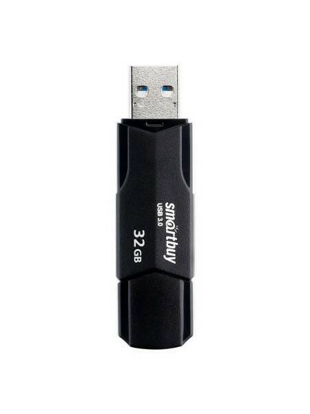 Накопитель USB 32Gb SmartBuy Clue Black 3.1