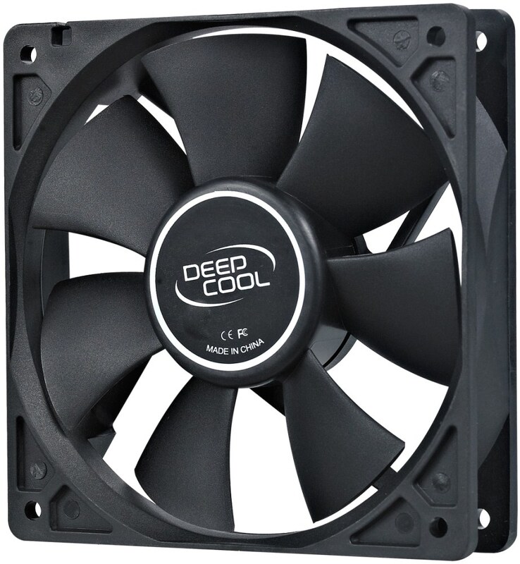 Вентилятор 120x120x25мм Deepcool XFAN 120 3pin 24dB 1300rpm 180g