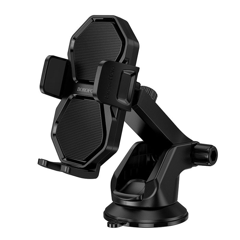 Автодержатель BOROFONE BH146, на торпедо, 4.5-7", черный