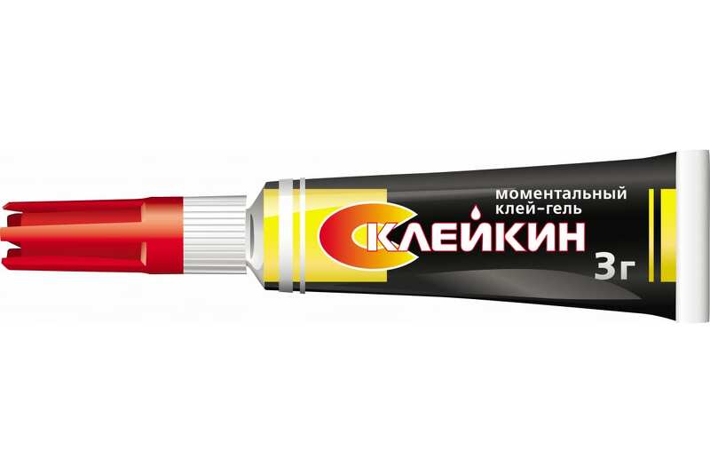 Клей "Склейкин" суперклей-гель секундный 3г BL12