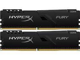 Оперативная память Kingston HyperX FURY Black [HX437C19FB3K2/32] 32 ГБ