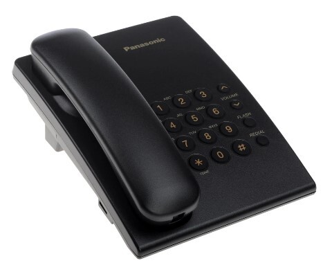 Телефон Panasonic KX-TS2350RUB