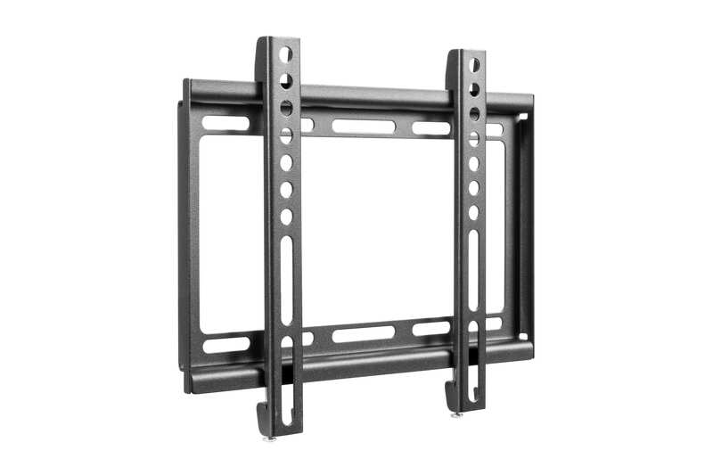 Кронштейн для LED телевизора 23"-42" до 35 кг, UM811F, UltraMounts, фиксированный, черный