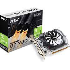 Видеокарта nV GF GT730 MSI (PCI-E/2GB/DDR3/128b/HDMI/DVI-I/D-SUB) (N730-2GD3V2)