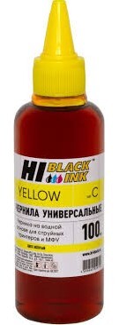 Чернила Hi-Black Универсальные для Canon (Тип C-V1), Y, 0,1 л.