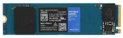 Твердотельный накопитель SSD M.2 2280 250Gb WD Blue SN570 [WDS250G3B0C] TLC 3D NAND (R3300/W1200MB/s