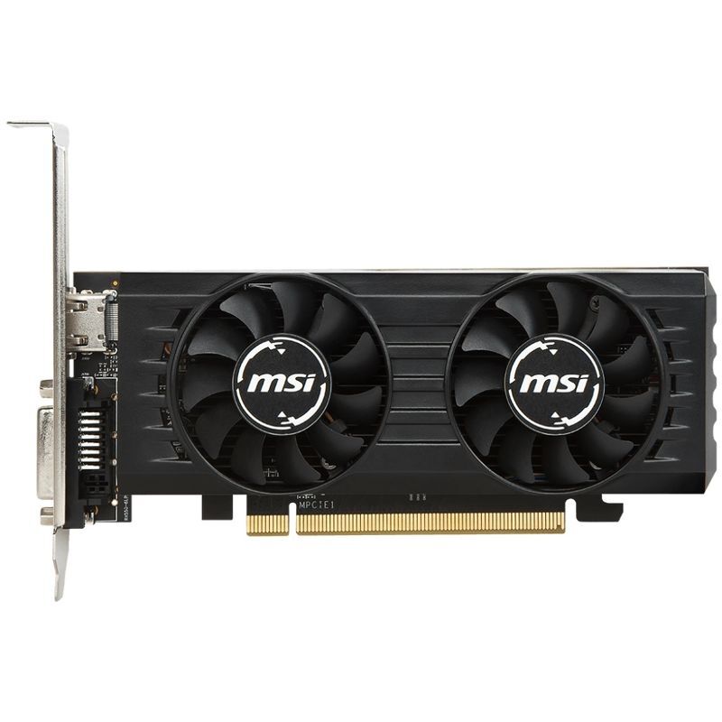 Видеокарта MSI AMD Radeon RX 550 , Radeon RX 550 2GT LP OC, 2ГБ, GDDR5, Low Profile, OC, Ret