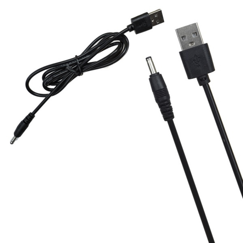 USB кабель питания 3.5х1.35мм 1.8м D12 черный