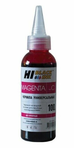 Чернила Hi-Black Универсальные для Canon (Тип C-V1), M, 0,1 л.
