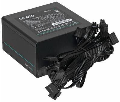 БП Deepcool PF400, 400W (80+, A TXv2.4, ActivePFC, 120mm Fan, 24+4+4, 2*PCI-E(6+2)) [PF400]