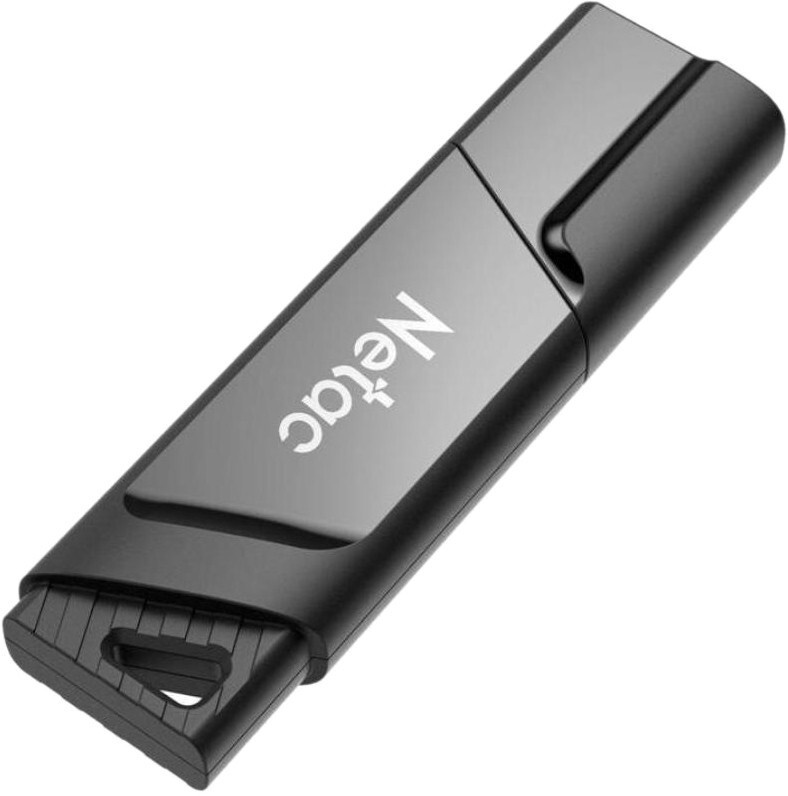 Память USB Flash 32 ГБ Netac U336 (NT03U336S-032G-30BK) - колпачок, пластик, USB 3.0