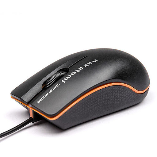 Мышь Nakatomi Navigator Optical MON-03U 3 кн.USB, черная