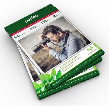 Бумага Perfeo глянцевая A4 , 130г/м. 50л