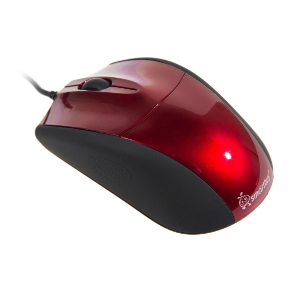 Мышь SmartBuy 325, USB, пров.,опт.,3кн., 1000dpi, красный