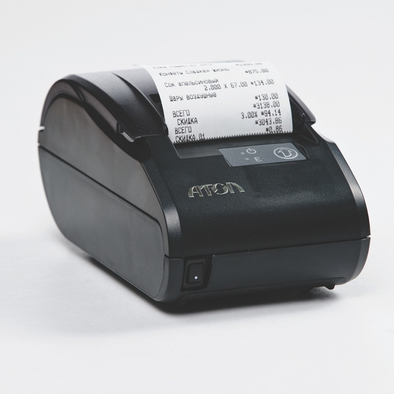 Фискальный регистратор АТОЛ 11Ф (без ФН, USB, RS-232, черный)