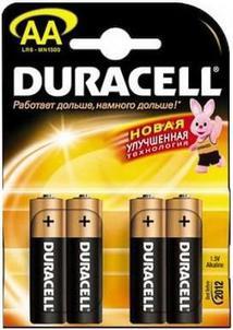 Батарейка Duracell LR6 4BL MN1500 (4/48/192)