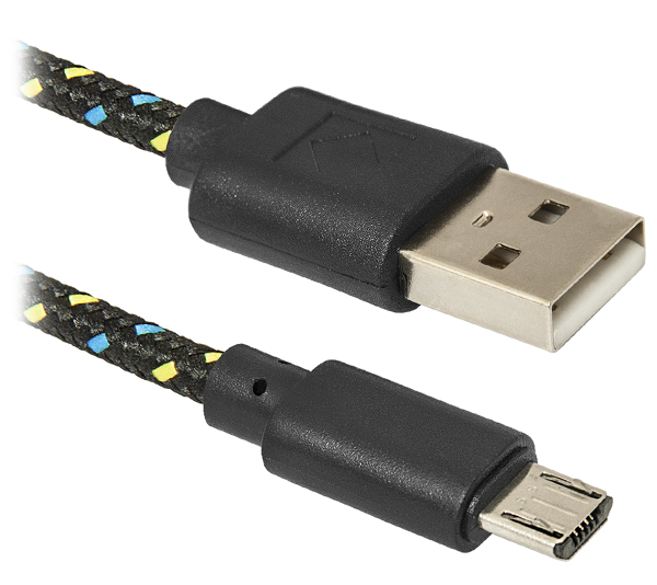 Кабель DEFENDER USB08-03T Micro USB, 1.0м