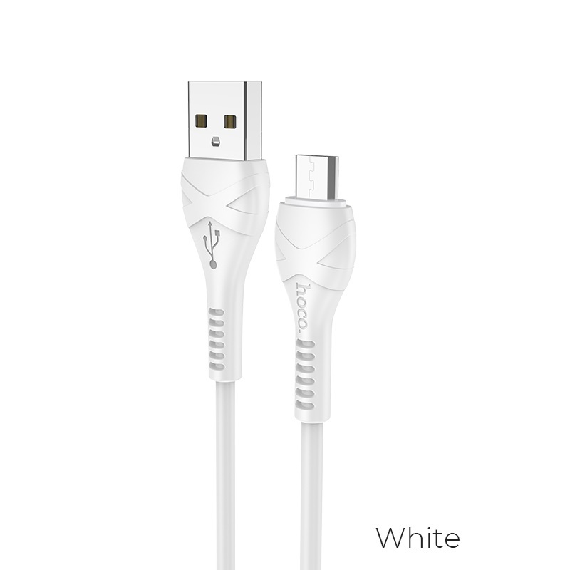Кабель HOCO micro USB X37, 1м, белый