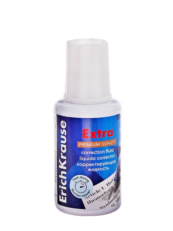 Корректор ErichKrause Extra 20мл кисть 5