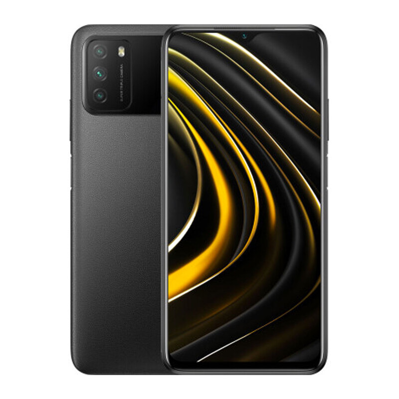 Смартфон POCO M3 RU 4+128 Power Black 6.53/2340x1080/2SIM/LTE/Cam48px/6000mAh